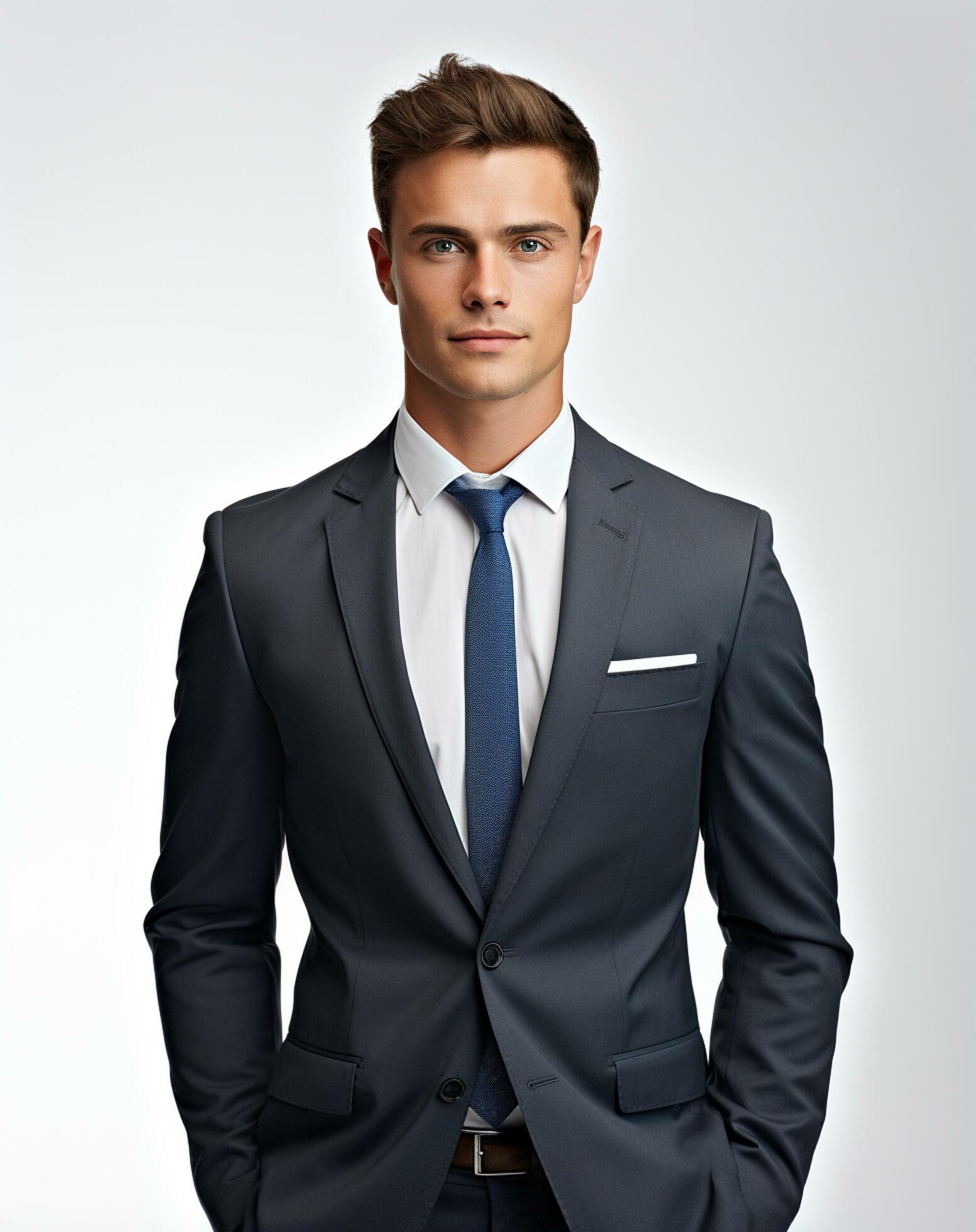 ai-generative-business-man-in-a-suit-white-transparent-background-free-photo