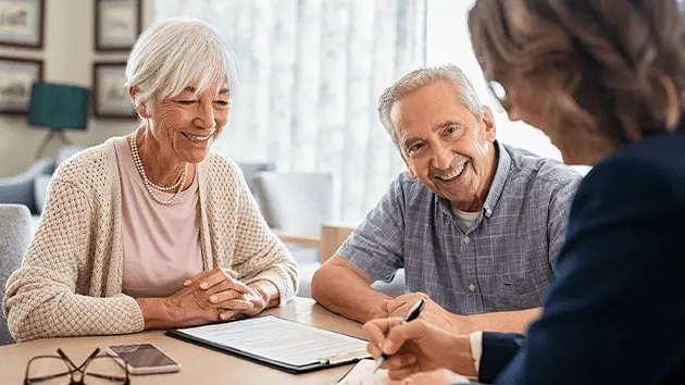 Seniors Reviewing Medicare Options